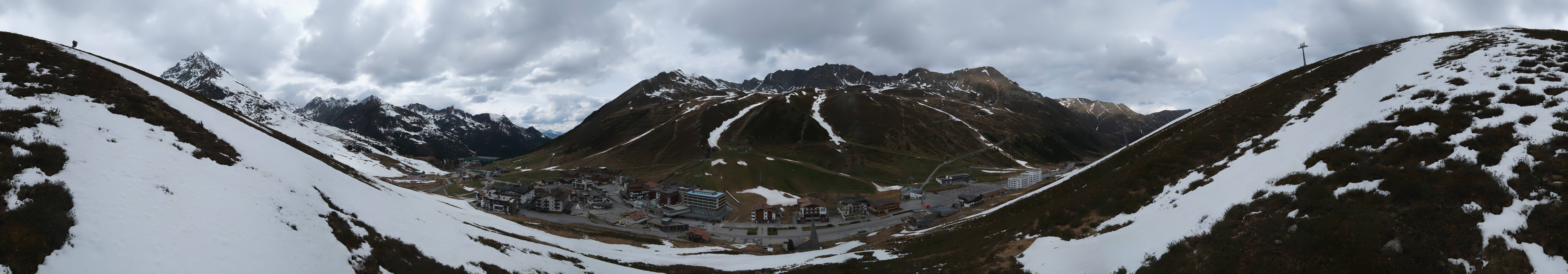 Archiv Foto Webcam Ortsblick Kühtai