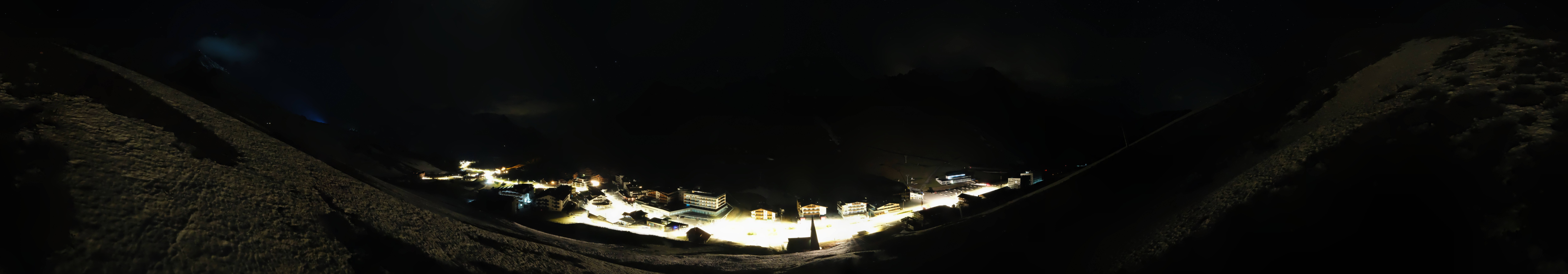 Archiv Foto Webcam Ortsblick Kühtai
