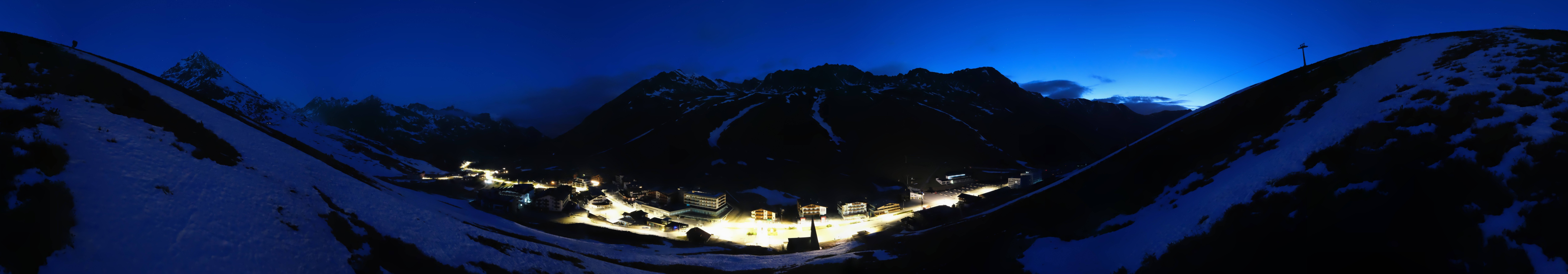 Archiv Foto Webcam Ortsblick Kühtai