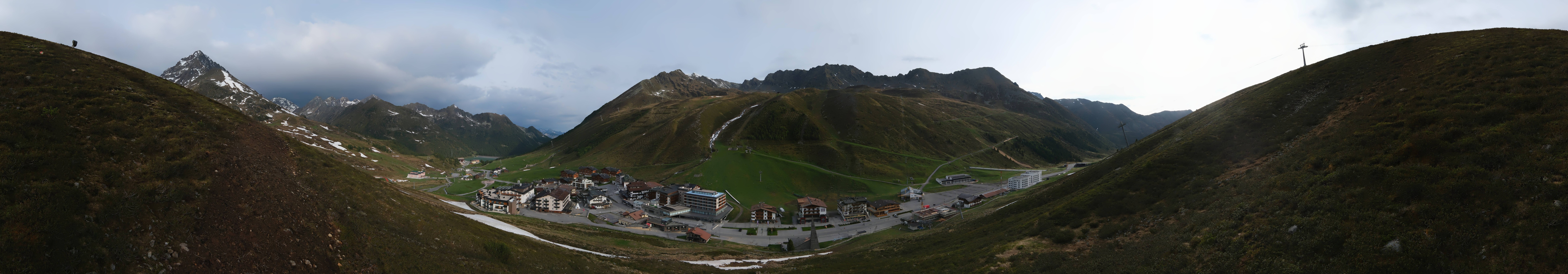 Archiv Foto Webcam Ortsblick Kühtai