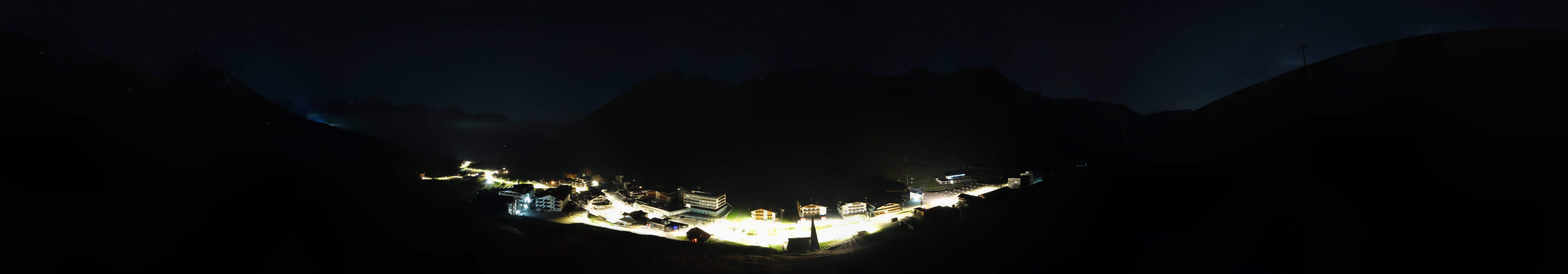 Archiv Foto Webcam Ortsblick Kühtai