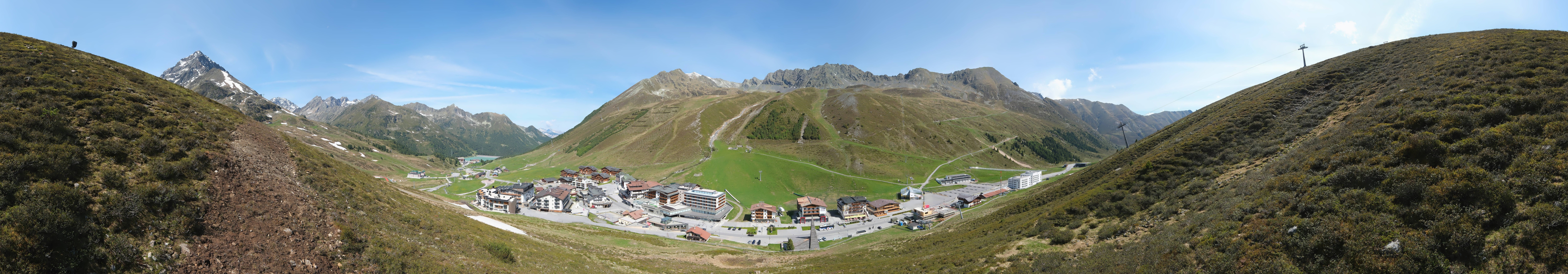Archiv Foto Webcam Ortsblick Kühtai