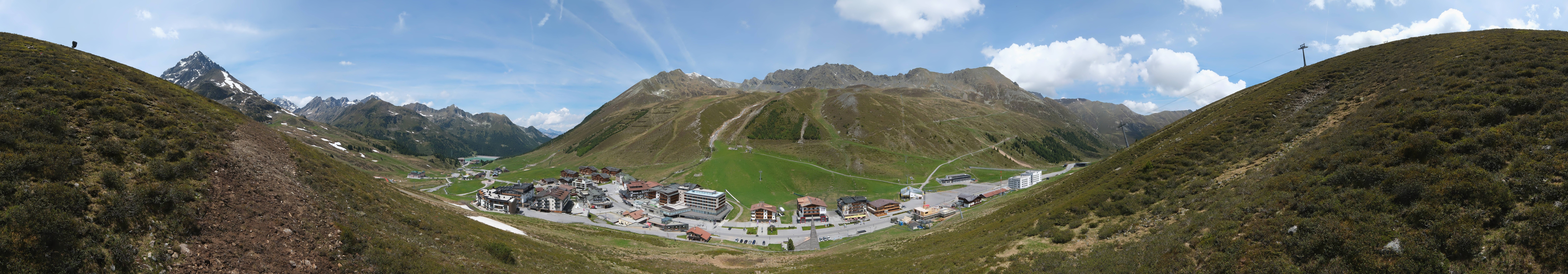Archiv Foto Webcam Ortsblick Kühtai