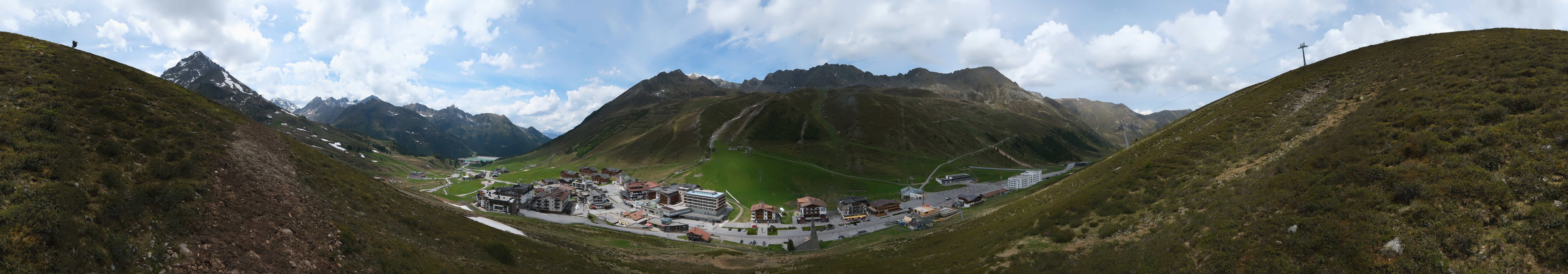 Archiv Foto Webcam Ortsblick Kühtai