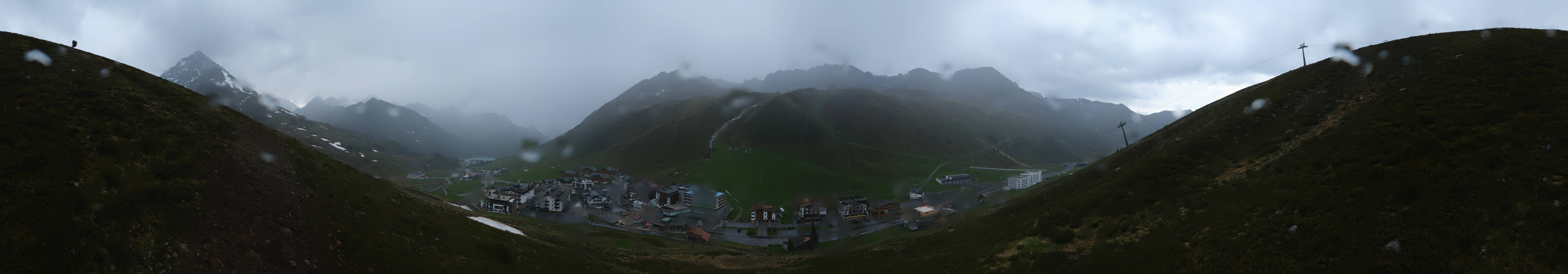 Archiv Foto Webcam Ortsblick Kühtai