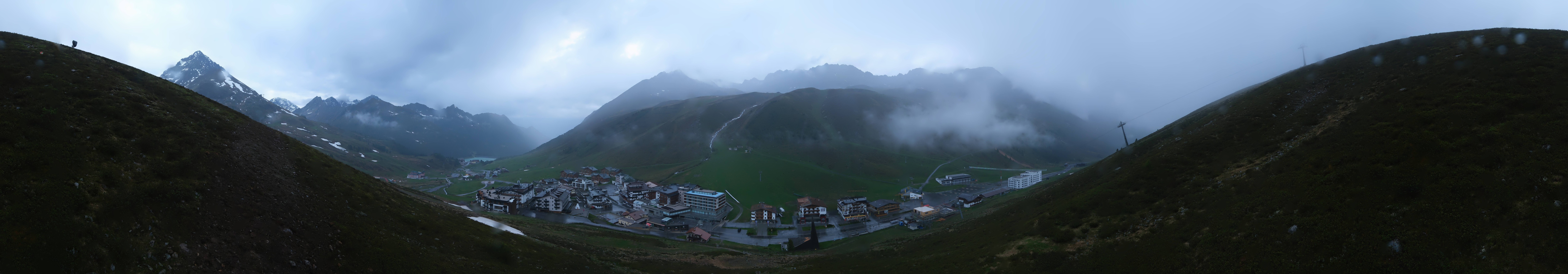 Archiv Foto Webcam Ortsblick Kühtai