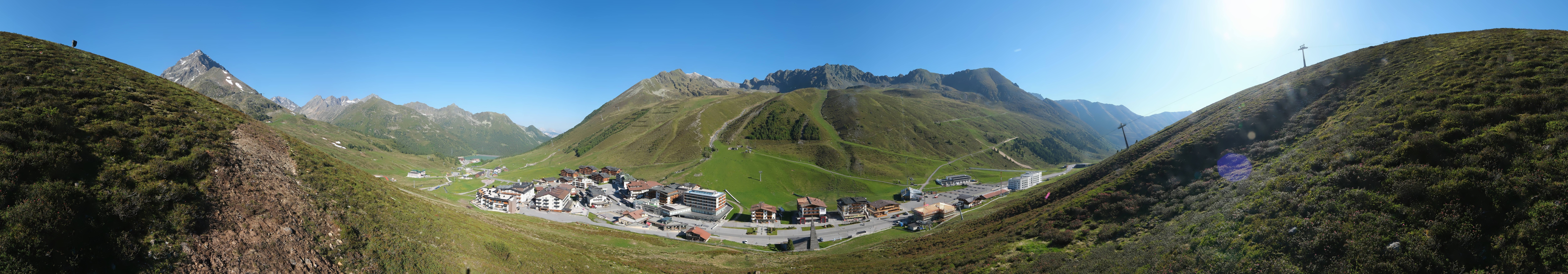 Archiv Foto Webcam Ortsblick Kühtai
