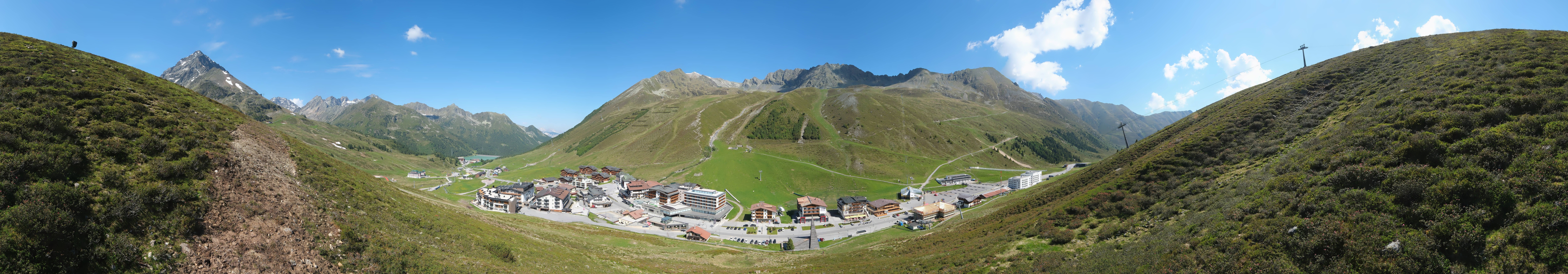 Archiv Foto Webcam Ortsblick Kühtai