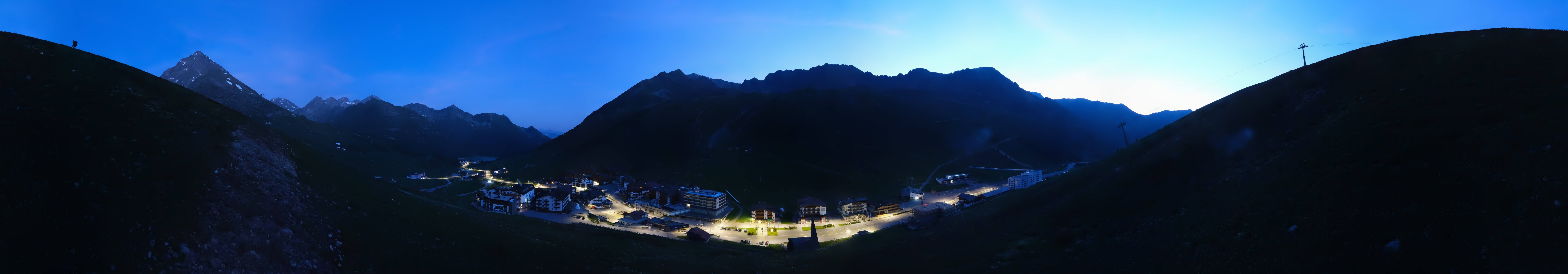 Archiv Foto Webcam Ortsblick Kühtai