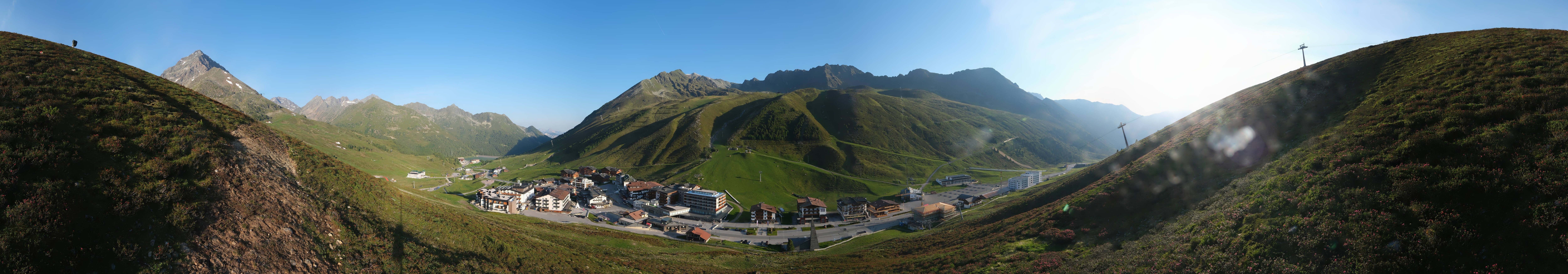 Archiv Foto Webcam Ortsblick Kühtai