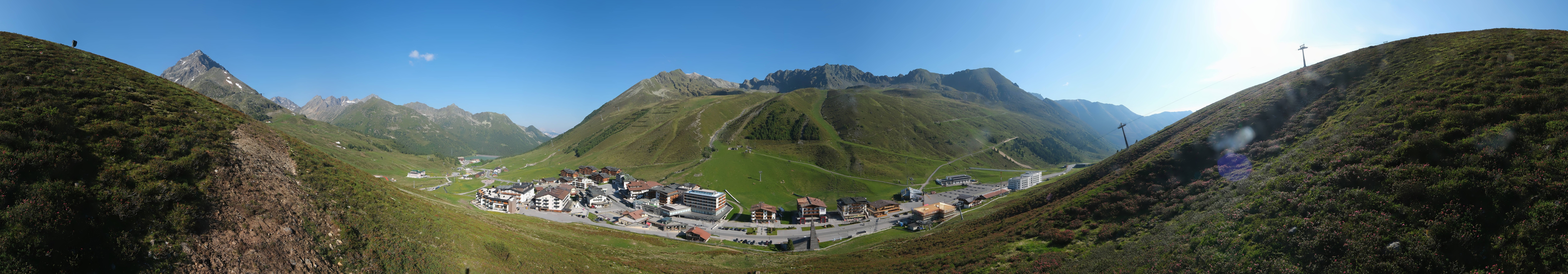 Archiv Foto Webcam Ortsblick Kühtai