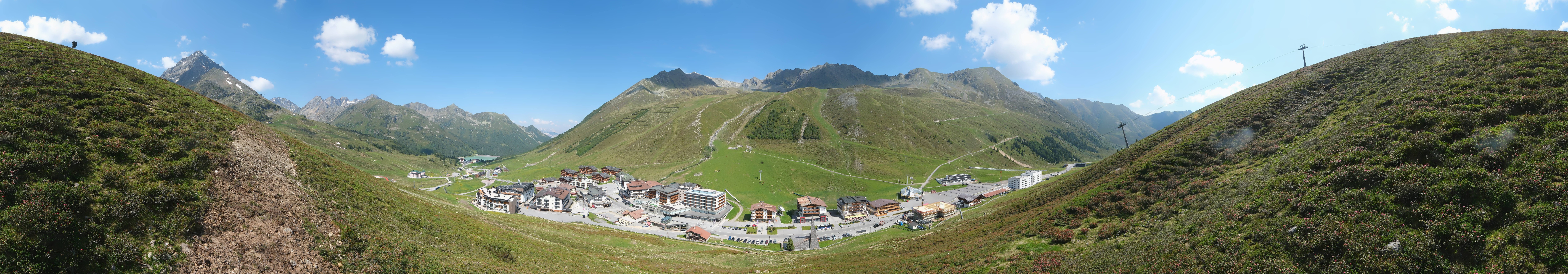 Archiv Foto Webcam Ortsblick Kühtai