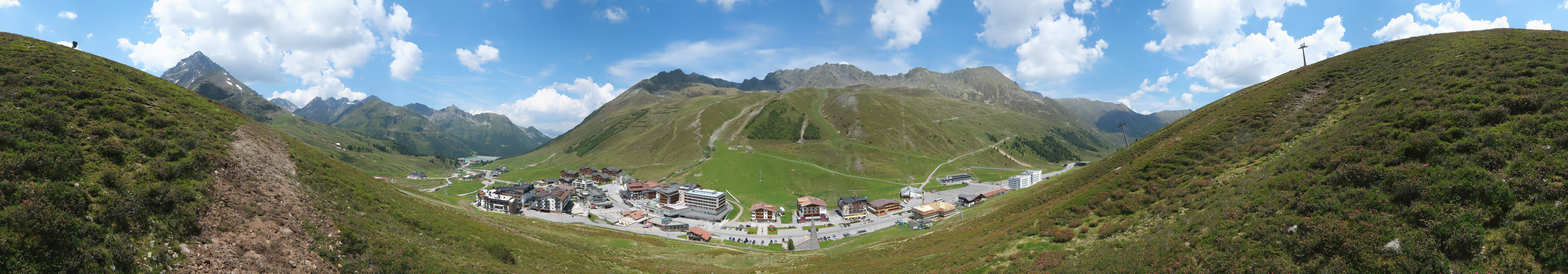 Archiv Foto Webcam Ortsblick Kühtai