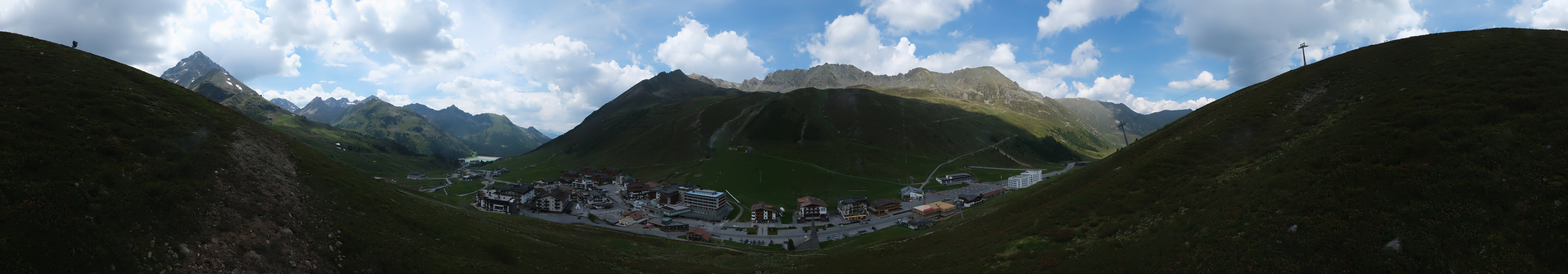 Archiv Foto Webcam Ortsblick Kühtai