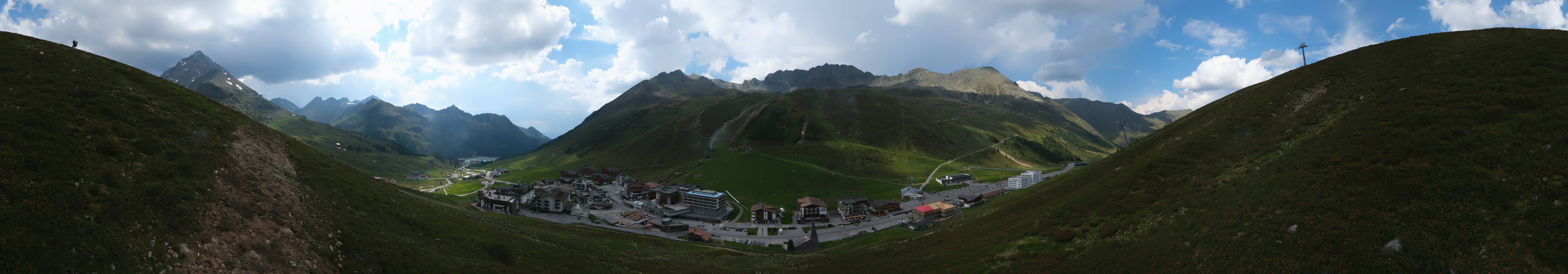 Archiv Foto Webcam Ortsblick Kühtai