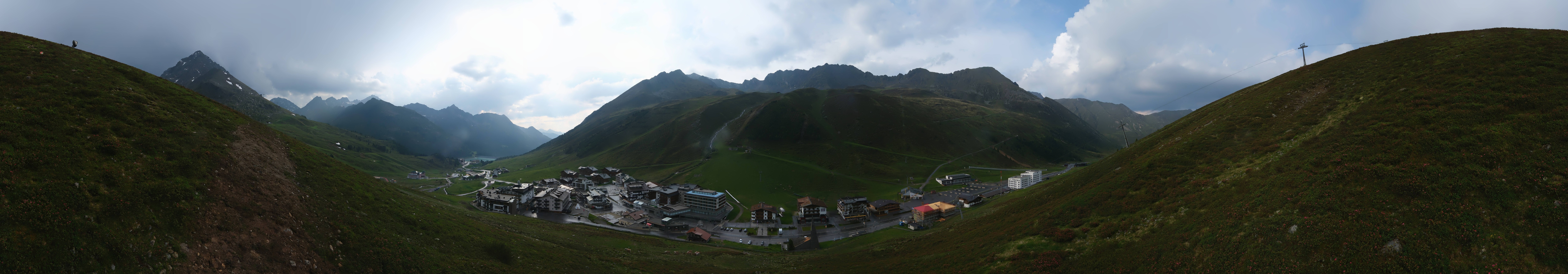 Archiv Foto Webcam Ortsblick Kühtai