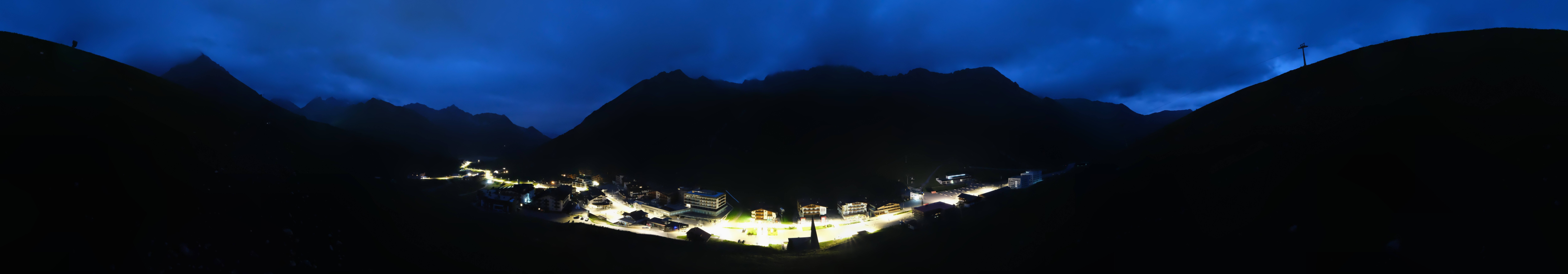 Archiv Foto Webcam Ortsblick Kühtai