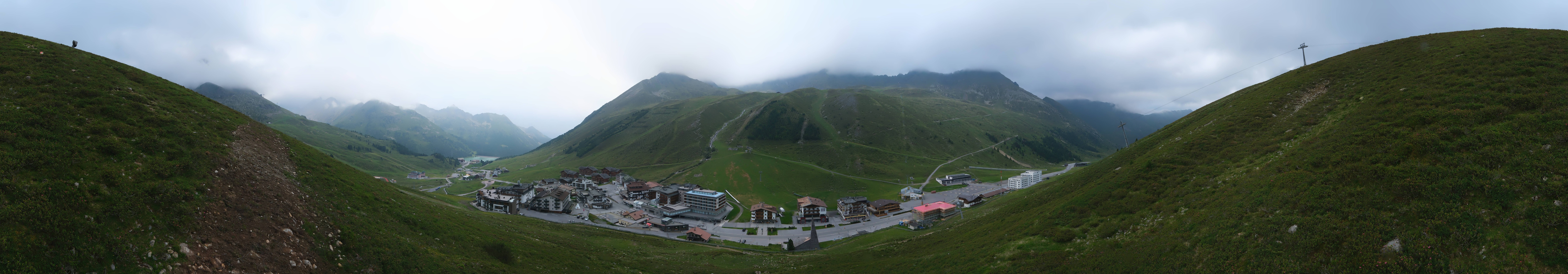 Archiv Foto Webcam Ortsblick Kühtai