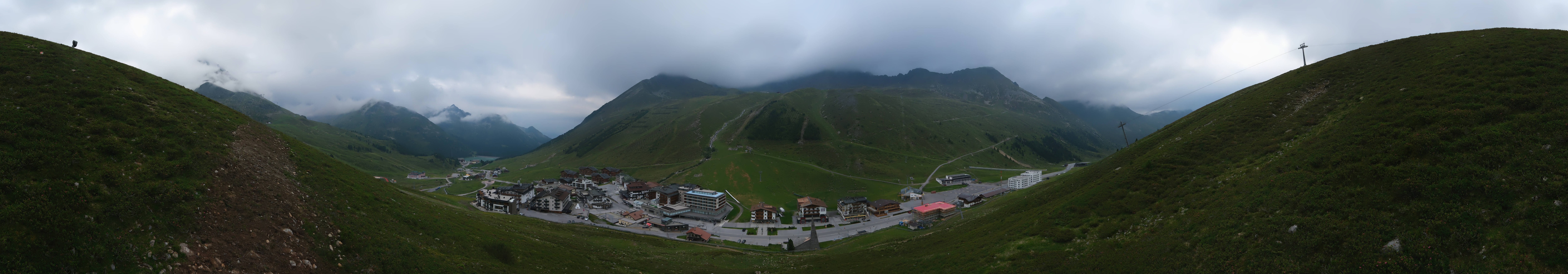 Archiv Foto Webcam Ortsblick Kühtai