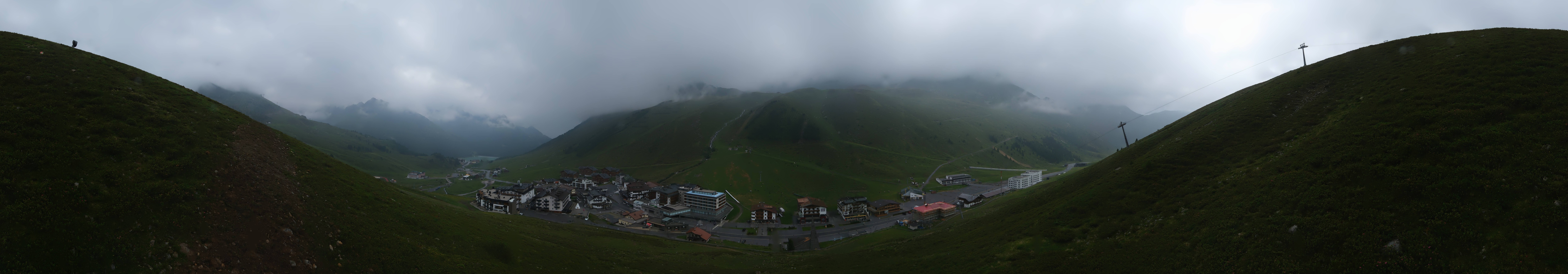 Archiv Foto Webcam Ortsblick Kühtai