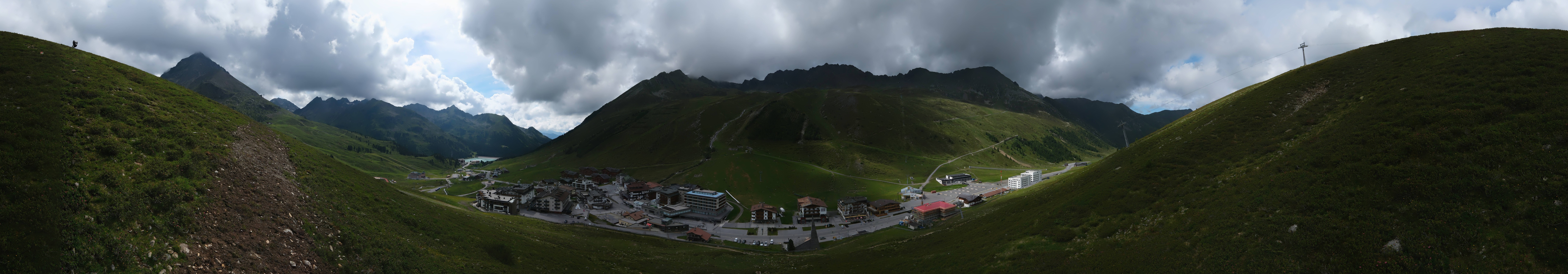 Archiv Foto Webcam Ortsblick Kühtai