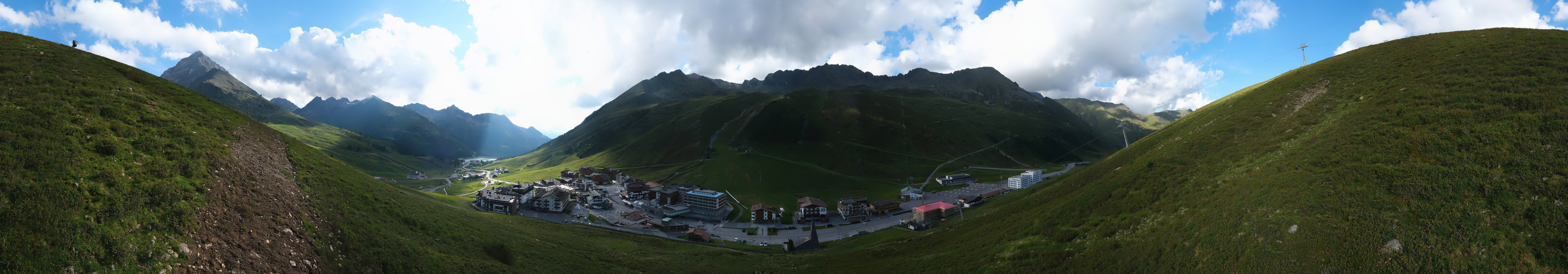 Archiv Foto Webcam Ortsblick Kühtai