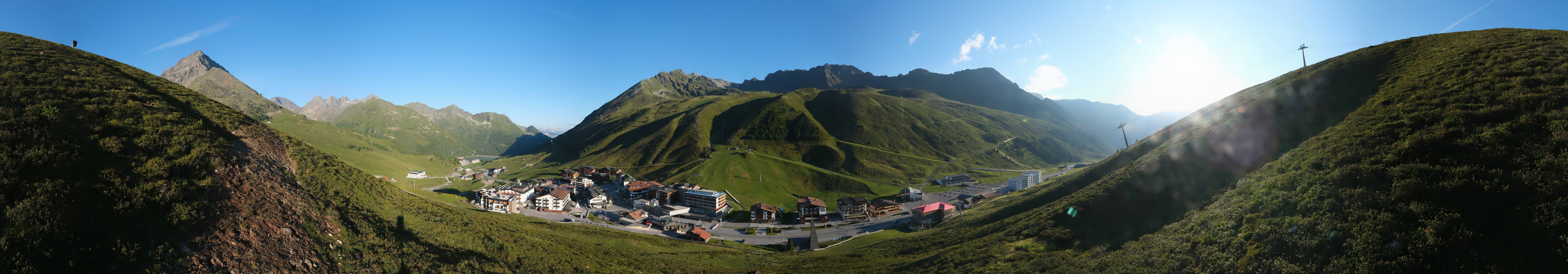 Archiv Foto Webcam Ortsblick Kühtai