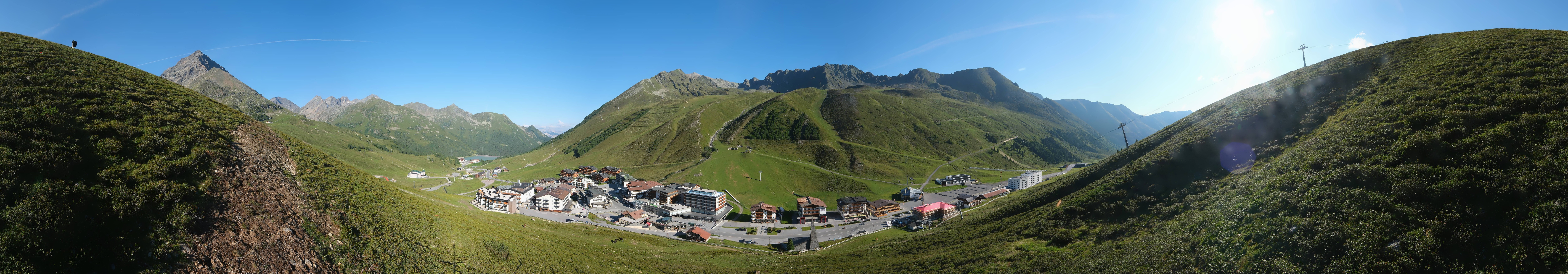 Archiv Foto Webcam Ortsblick Kühtai