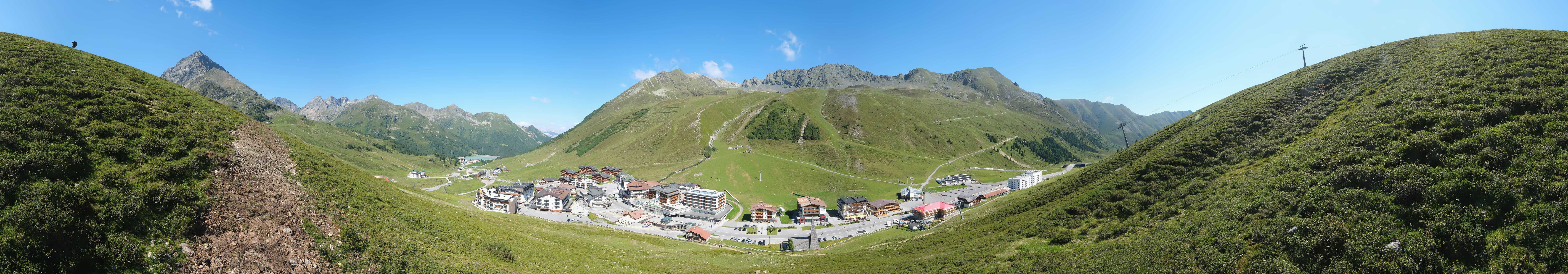 Archiv Foto Webcam Ortsblick Kühtai