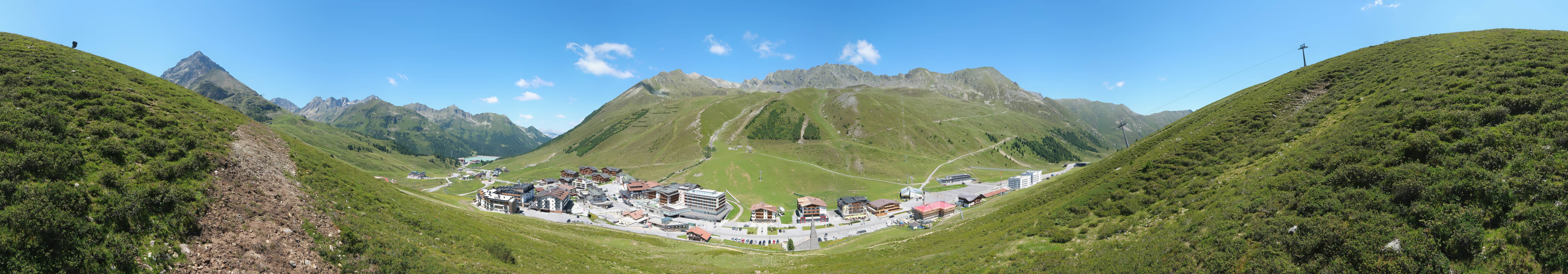 Archiv Foto Webcam Ortsblick Kühtai