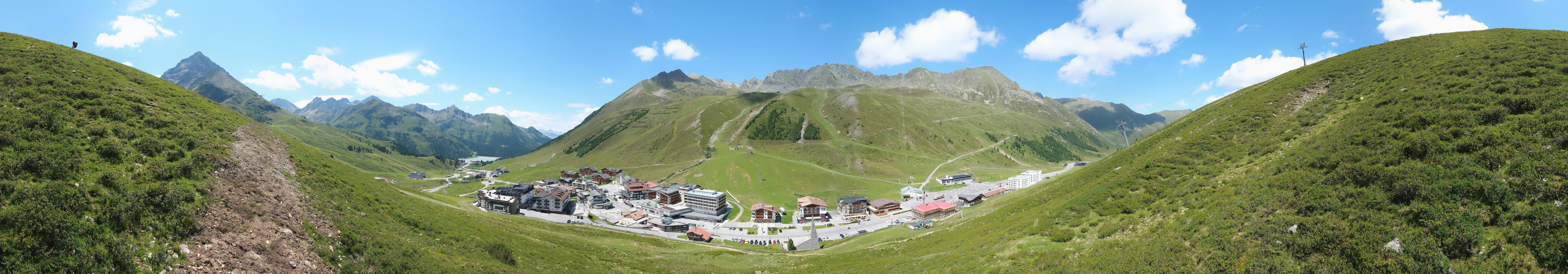 Archiv Foto Webcam Ortsblick Kühtai
