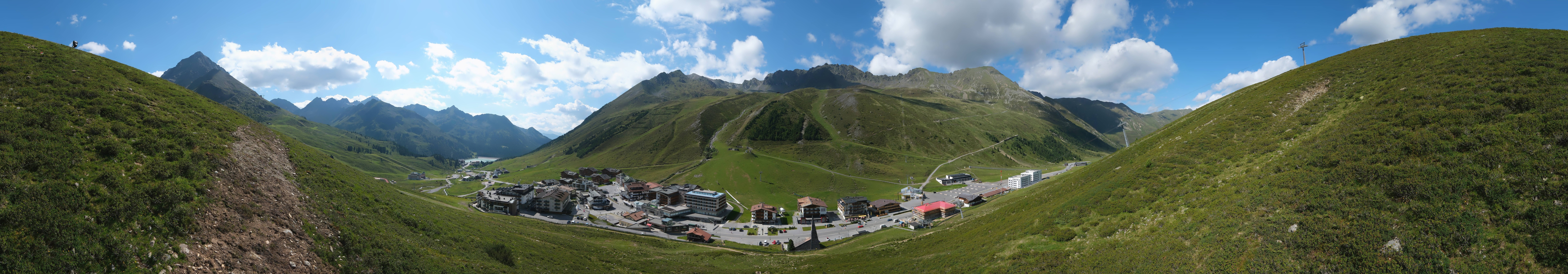 Archiv Foto Webcam Ortsblick Kühtai