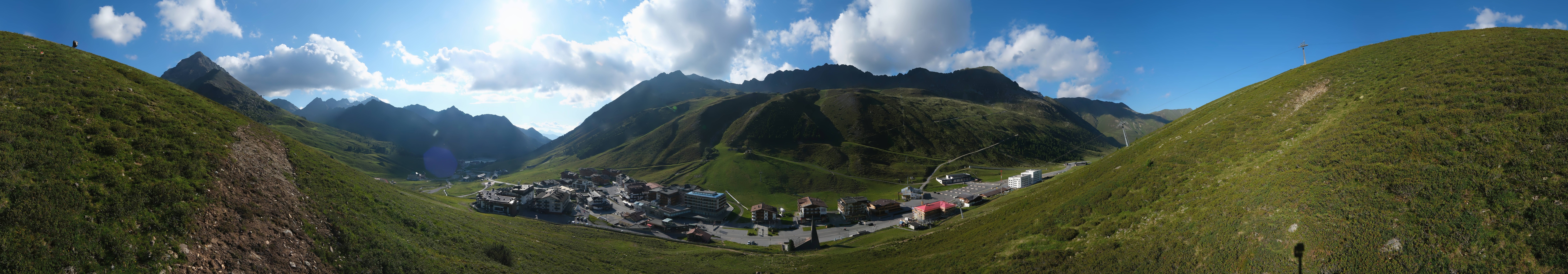 Archiv Foto Webcam Ortsblick Kühtai