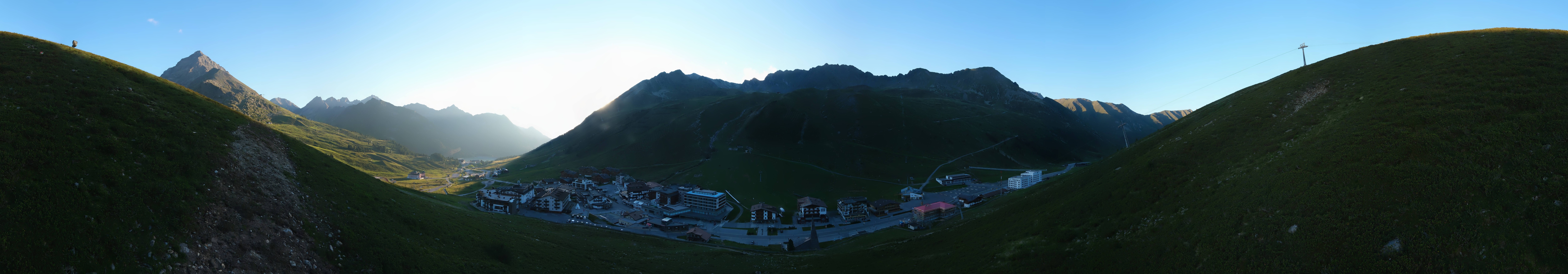 Archiv Foto Webcam Ortsblick Kühtai