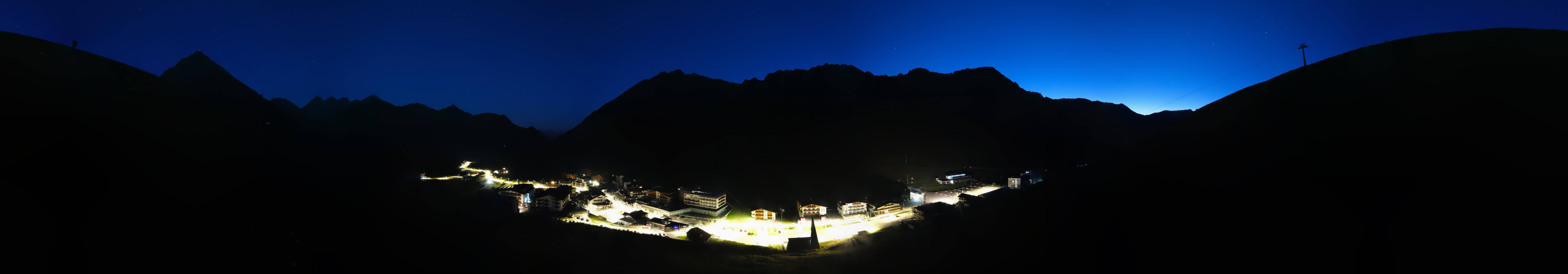Archiv Foto Webcam Ortsblick Kühtai
