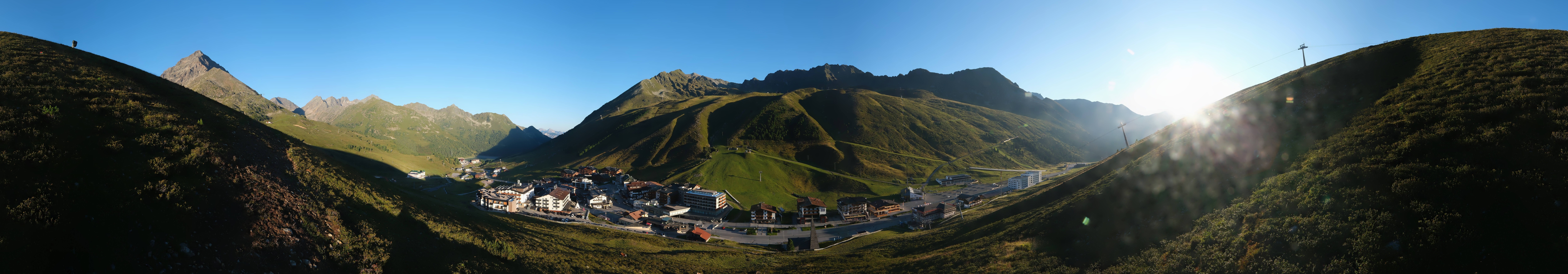 Archiv Foto Webcam Ortsblick Kühtai