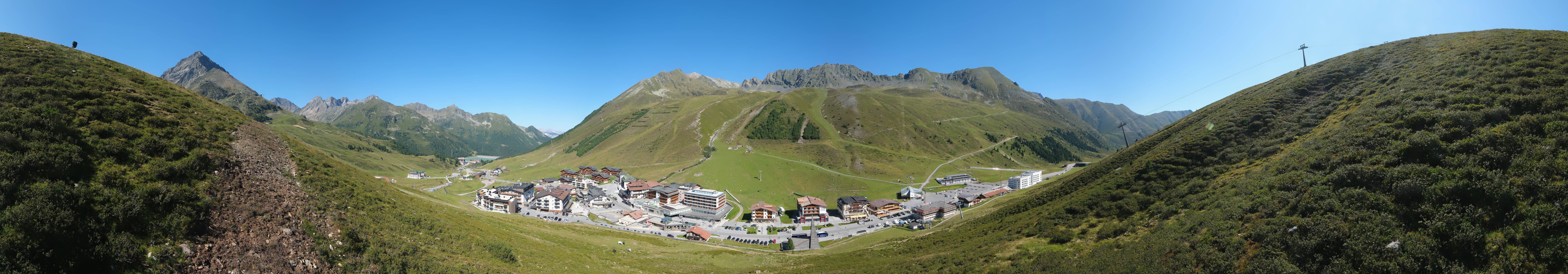 Archiv Foto Webcam Ortsblick Kühtai