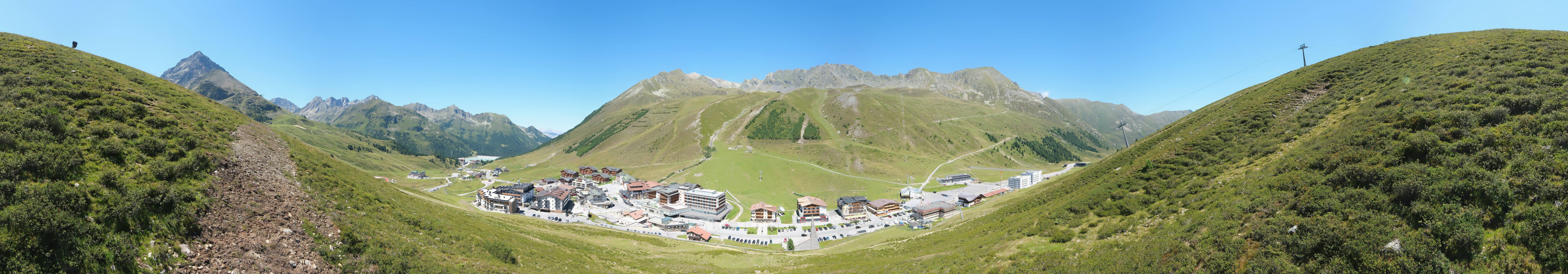 Archiv Foto Webcam Ortsblick Kühtai