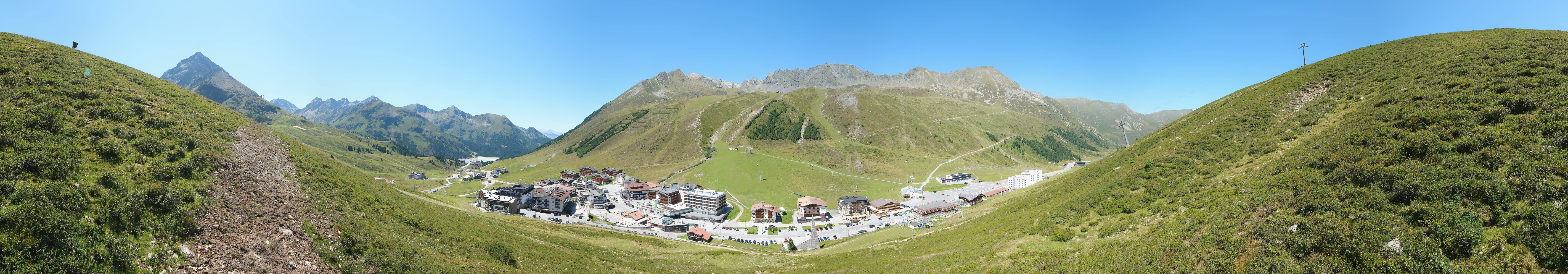 Archiv Foto Webcam Ortsblick Kühtai