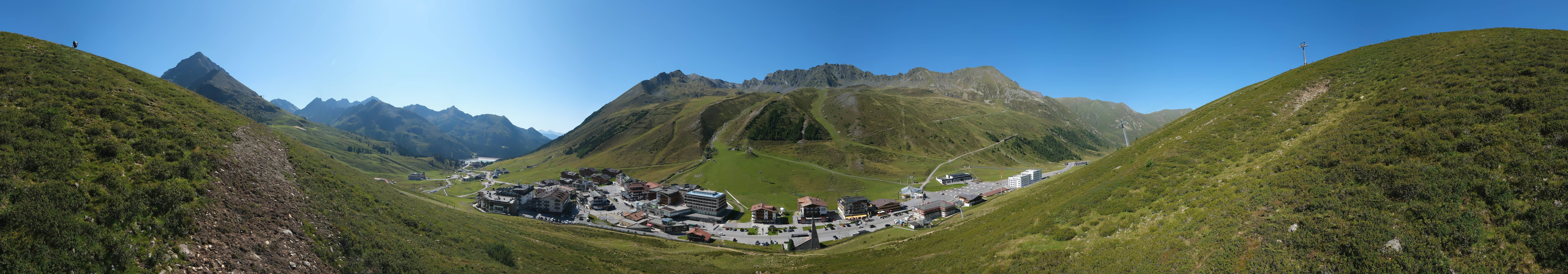 Archiv Foto Webcam Ortsblick Kühtai