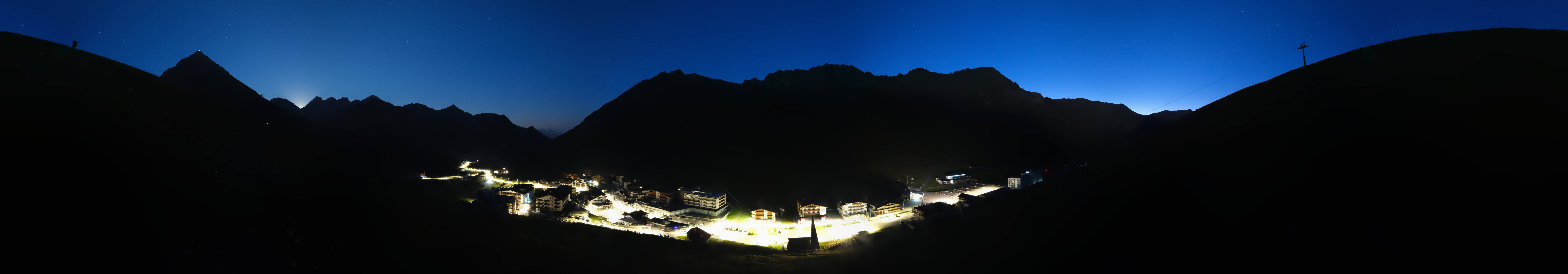 Archiv Foto Webcam Ortsblick Kühtai