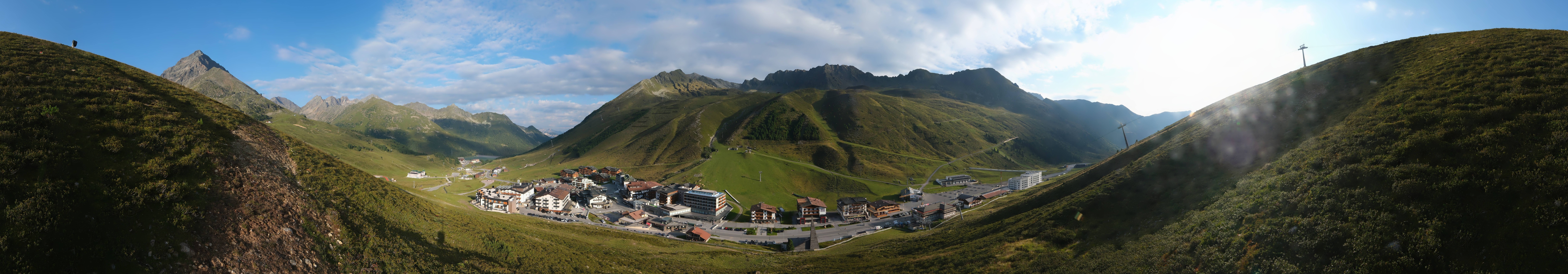 Archiv Foto Webcam Ortsblick Kühtai