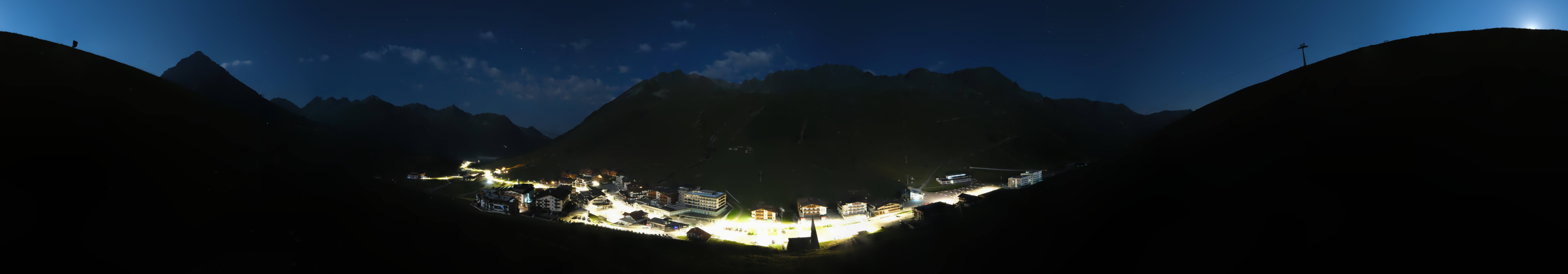 Archiv Foto Webcam Ortsblick Kühtai
