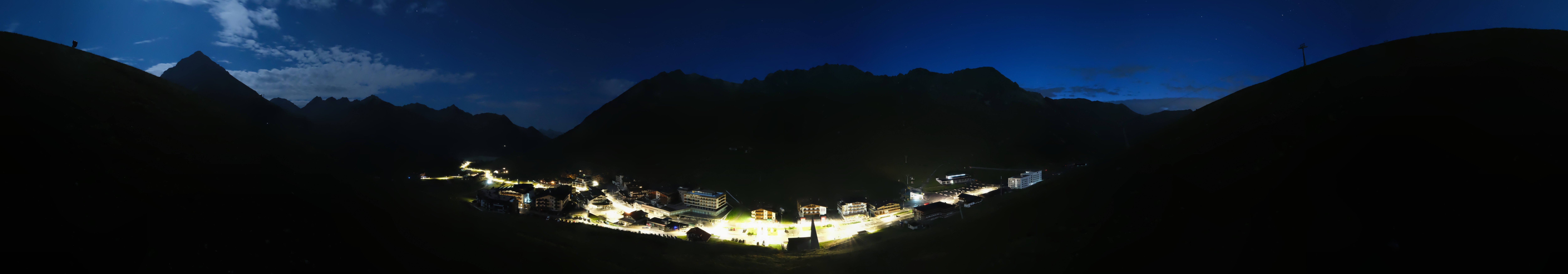 Archiv Foto Webcam Ortsblick Kühtai