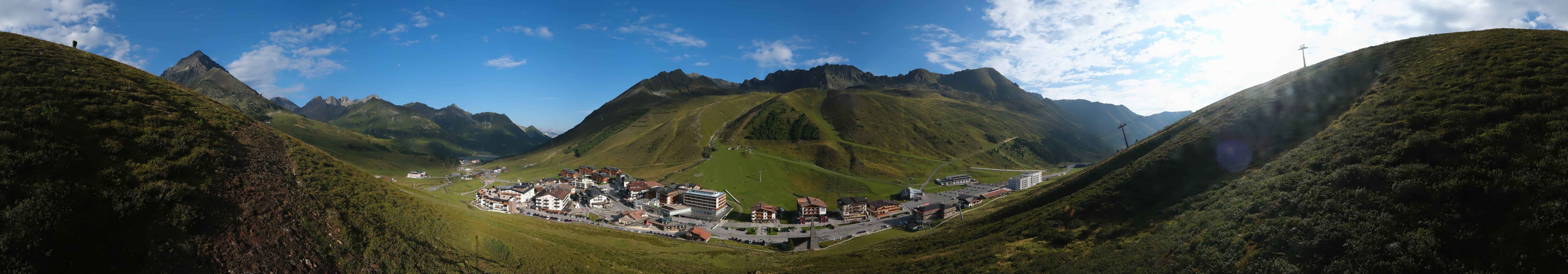 Archiv Foto Webcam Ortsblick Kühtai