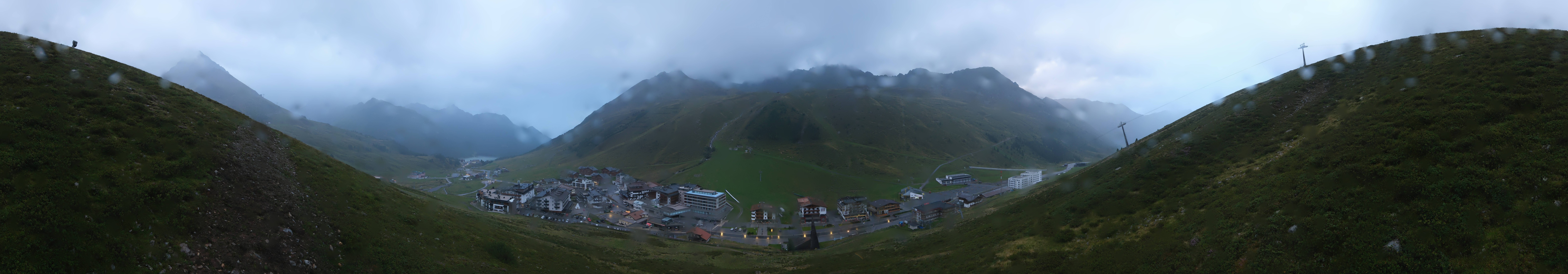 Archiv Foto Webcam Ortsblick Kühtai