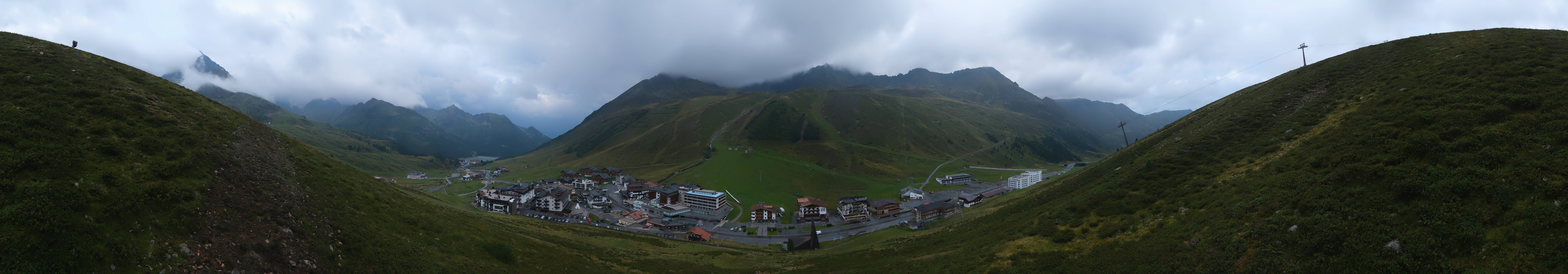 Archiv Foto Webcam Ortsblick Kühtai