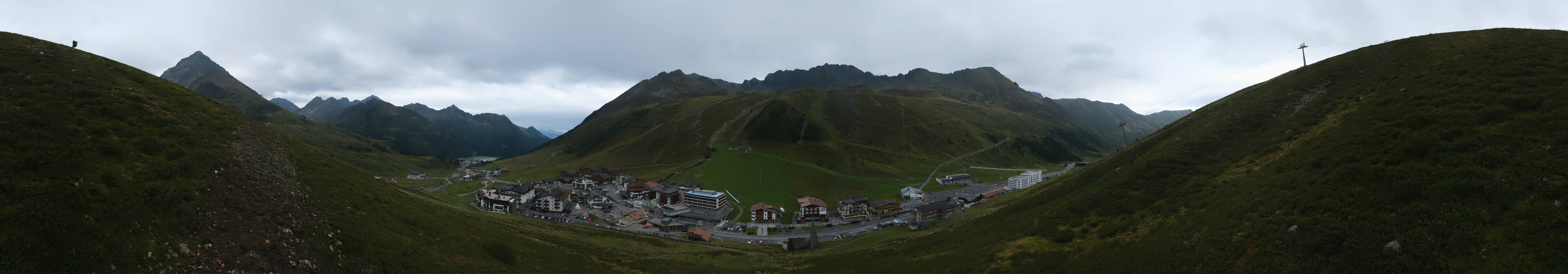 Archiv Foto Webcam Ortsblick Kühtai