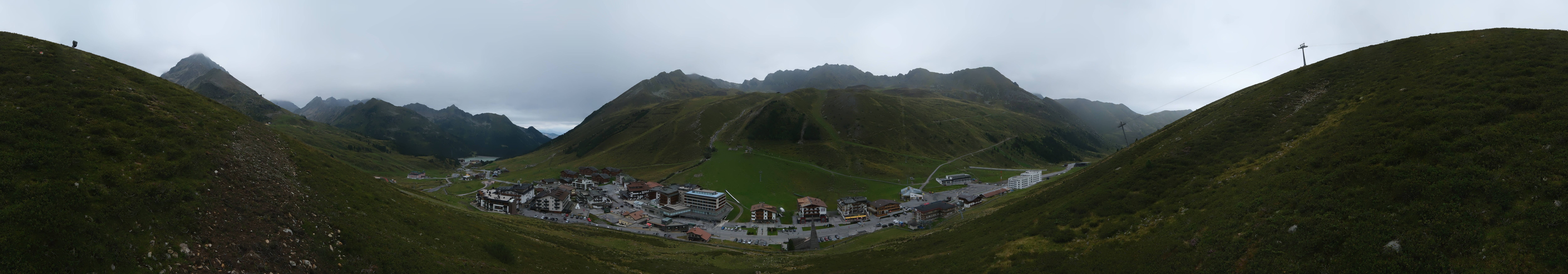 Archiv Foto Webcam Ortsblick Kühtai