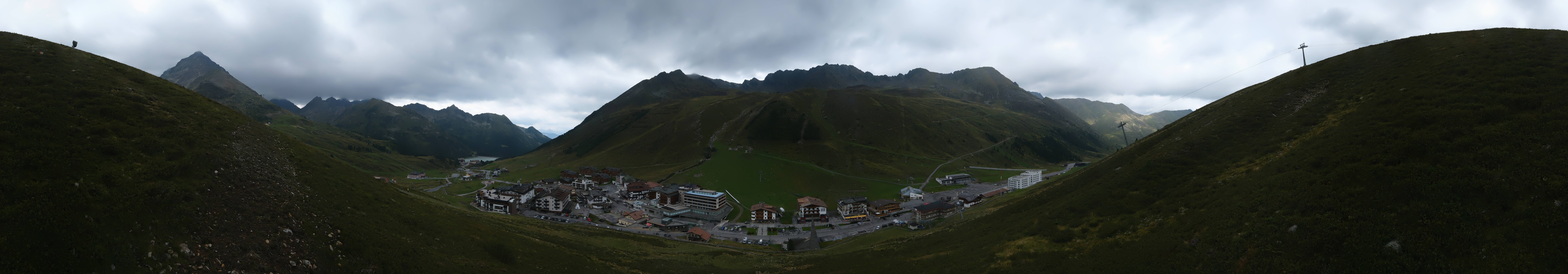 Archiv Foto Webcam Ortsblick Kühtai